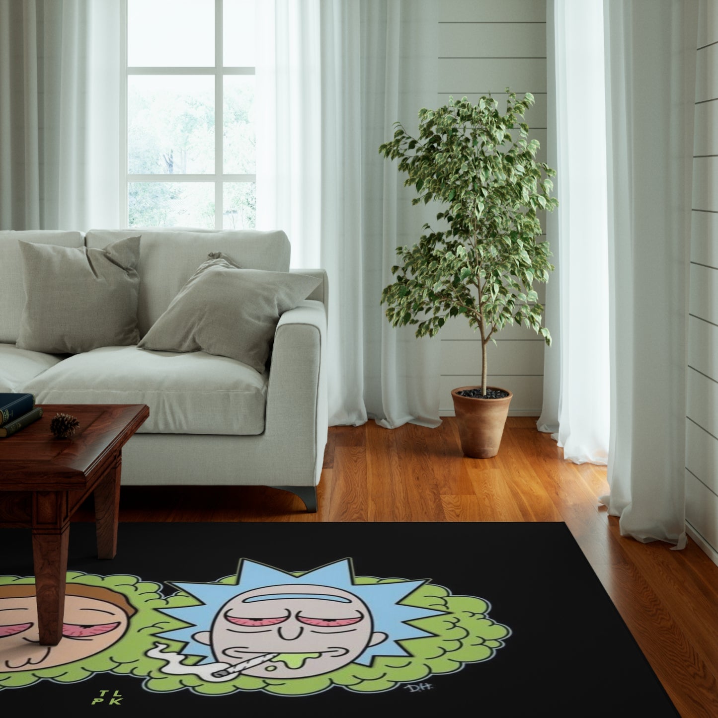 Rick and Morty Area Mats
