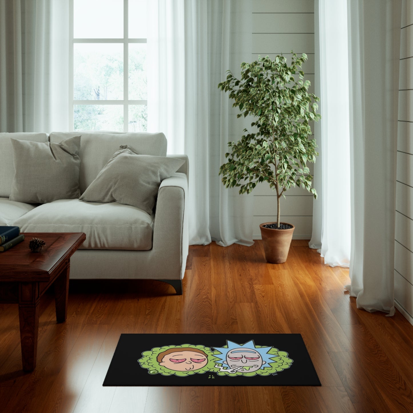 Rick and Morty Area Mats