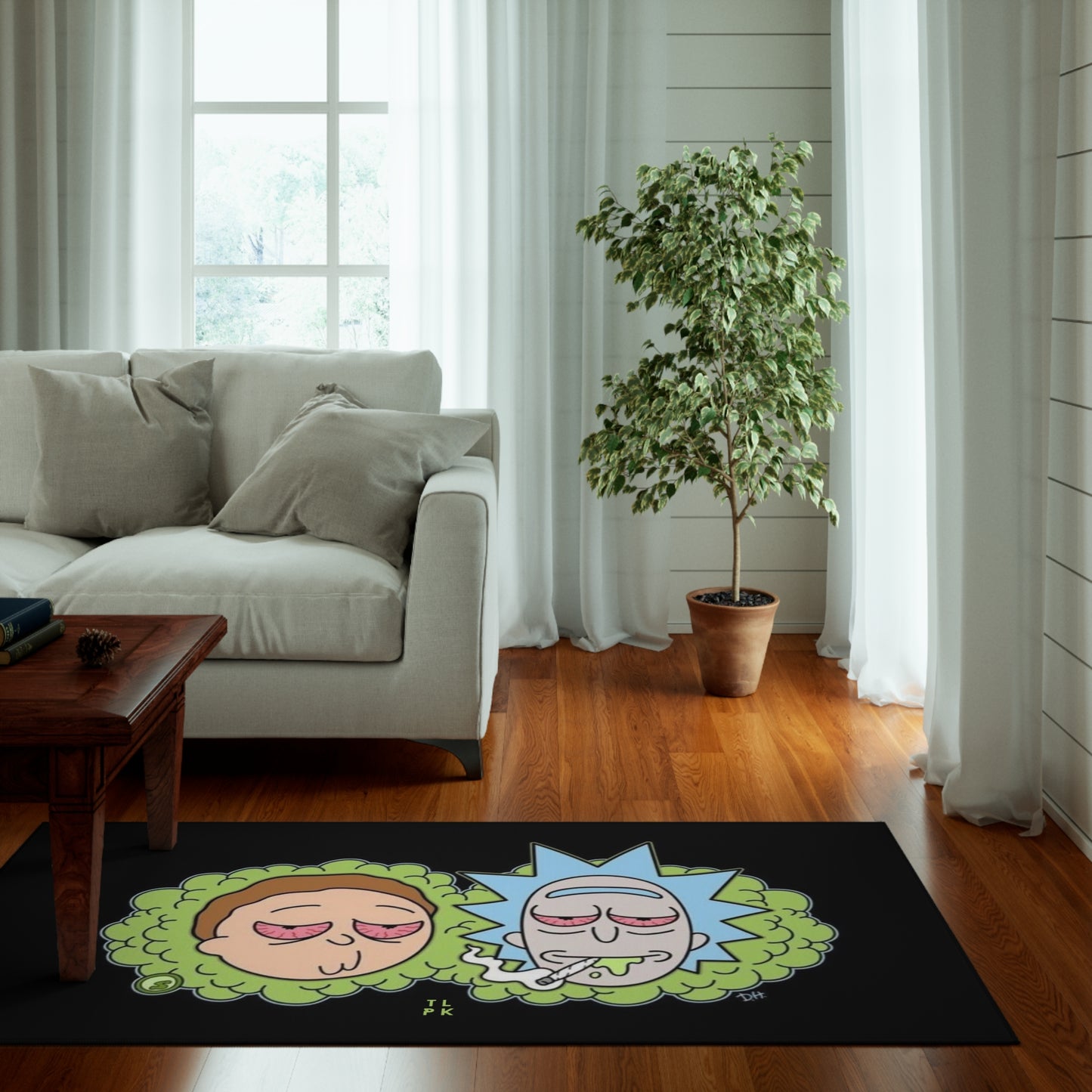 Rick and Morty Area Mats