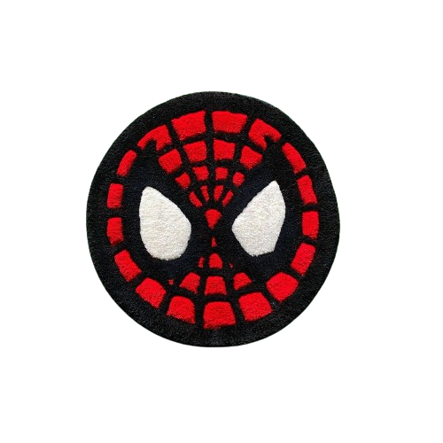 Spider-Man Face Tufted Mats