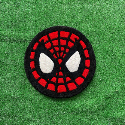 Spider-Man Face Tufted Mats