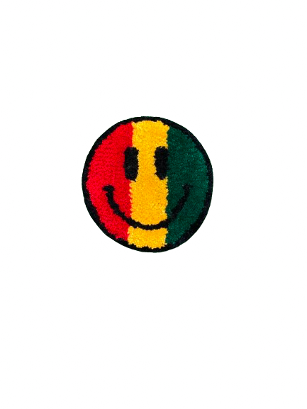 Rasta Happy Face Tufted Mats