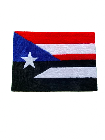 Puerto Rico Flag Tufted Mats