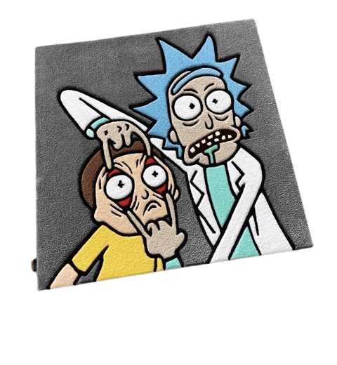 Rick and Morty Tufted Mats