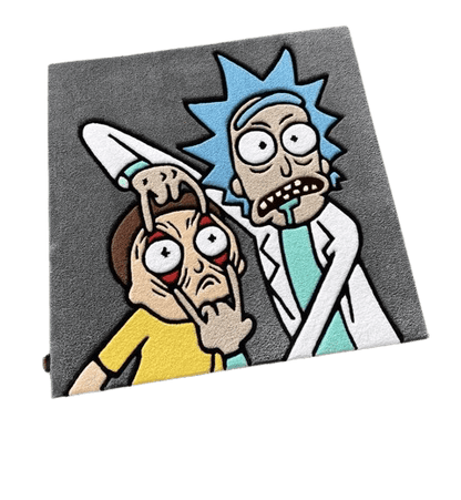 Rick and Morty Tufted Mats