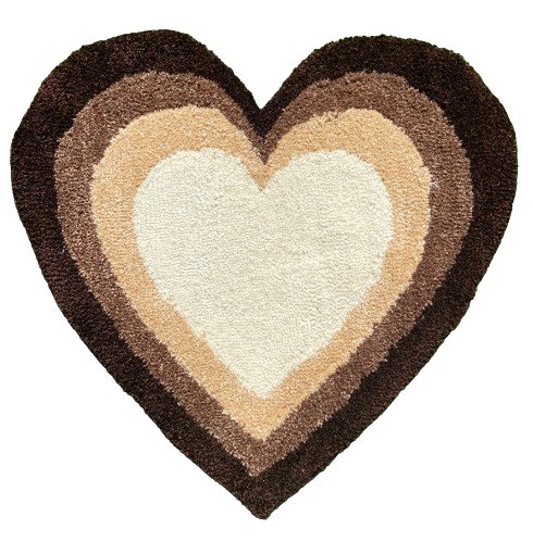 Heart Tufted Mats