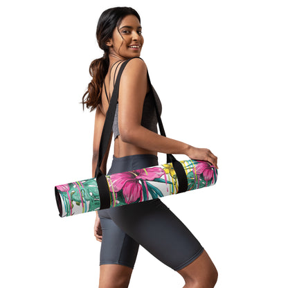 Flowers Yoga Mat