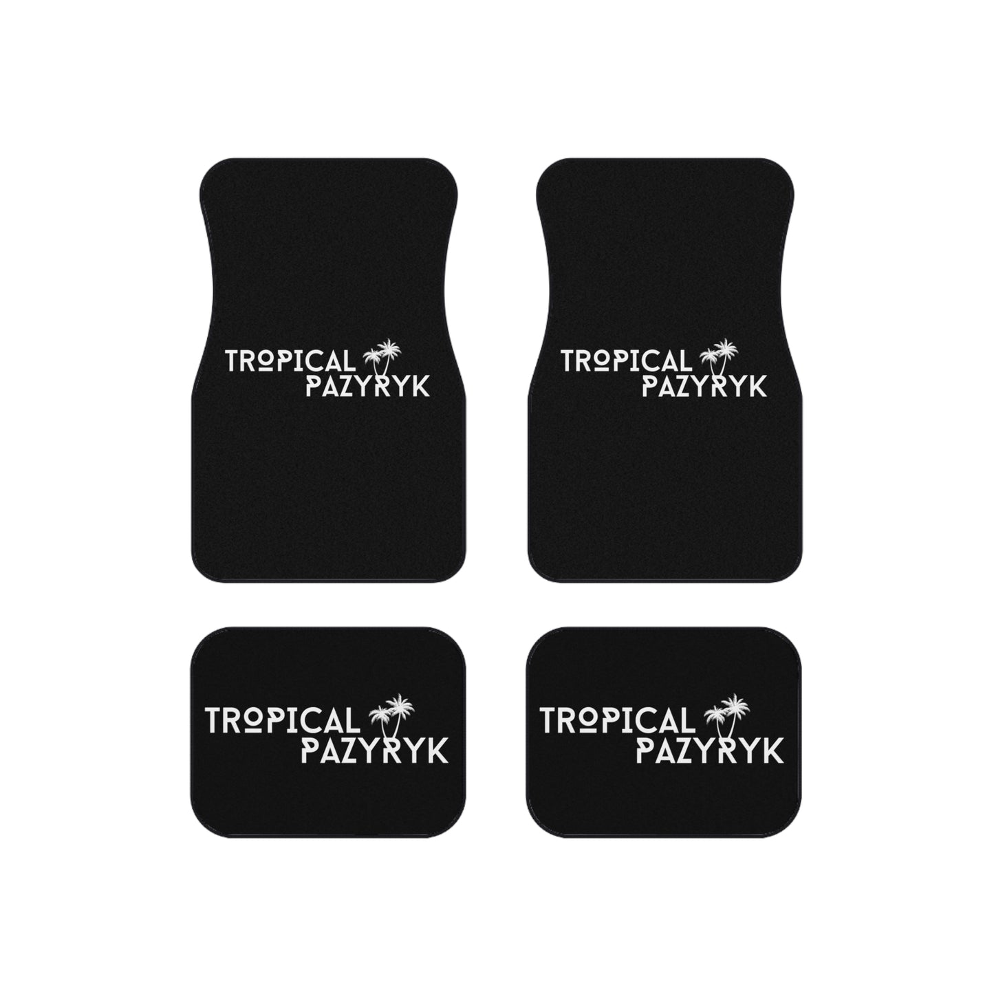 Tropical Pazyryk Car Mats (Set of 4)